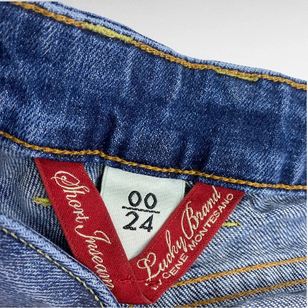 Lucky Brand | Lola Blue Wash Straight Run Stitch Jeans